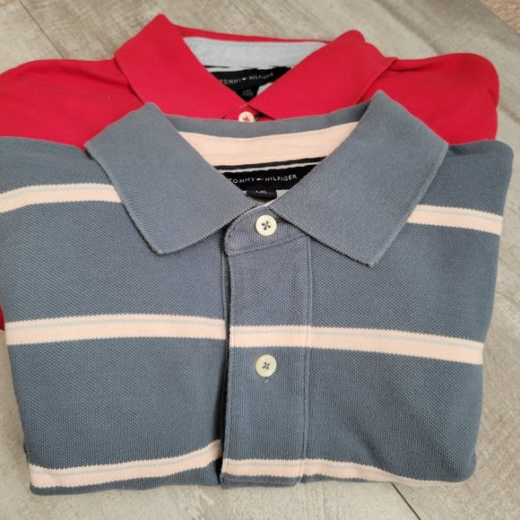 Men's Tommy Hilfiger Cotton Polo's - Picture 1 of 3